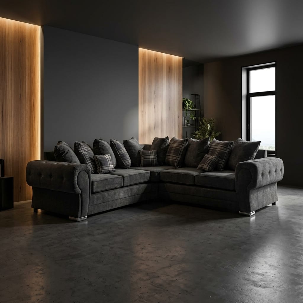 Verona Corner Scatterback — corner sofa for sale in the UK, cash on delivery